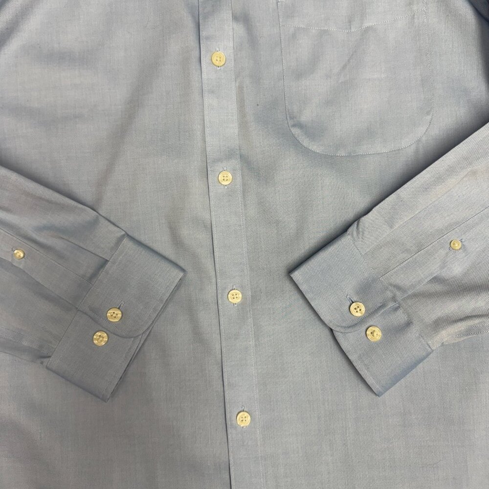 NWOT Men's DULUTH TRADING Supima Cotton Wrinklefighter Long Sleeve Shirt | 2XL - Picture 7 of 10